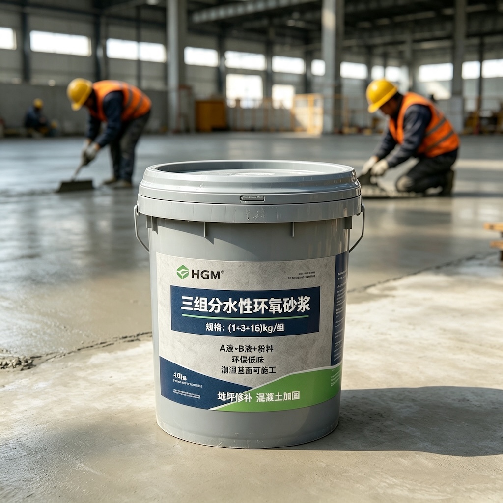 合江三组份水性环氧砂浆